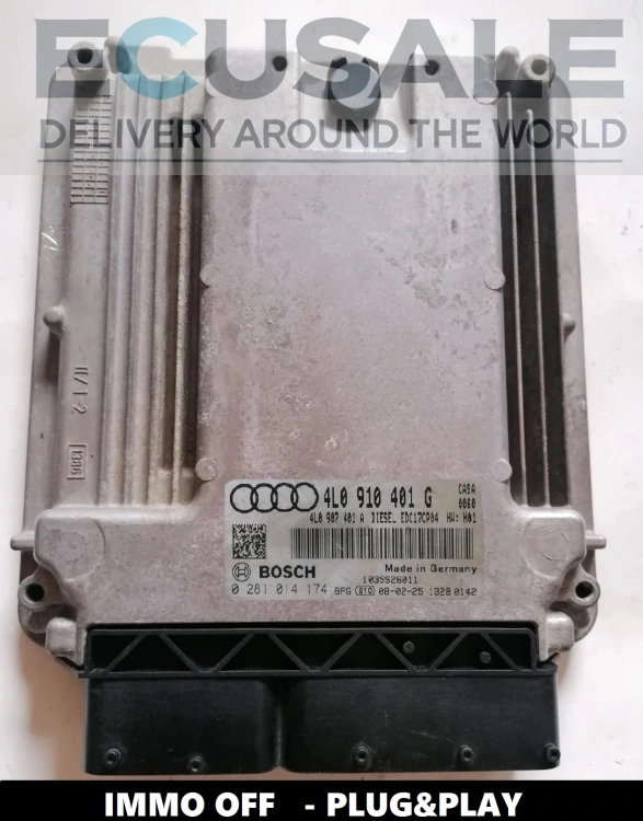 Calculateur Moteur Audi Q7 0281014174 4L0910401G / 4L0907401A