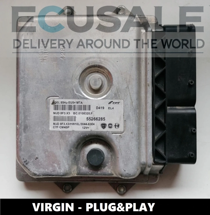 Centralita de motor Fiat 500 1.3 Multijet 55266285 MJD8F3.X3