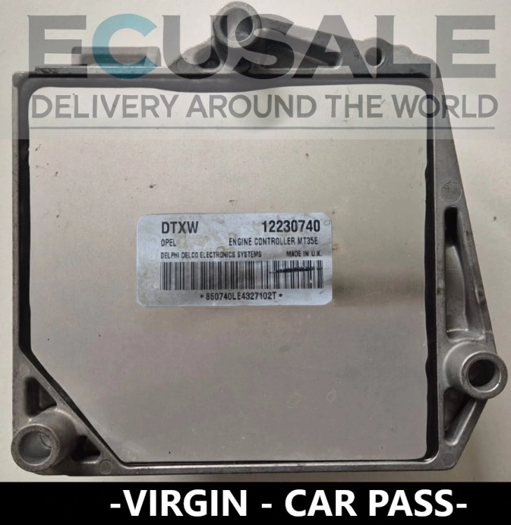ecu DTXW 12230740  VIRGIN opel astra zafira 1.6 16 V CENTRALITA