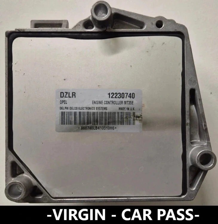 12230740 DZLR centralina do motor Delphi MT35E Opel Astra H / Zafira B 1.6 Virgin