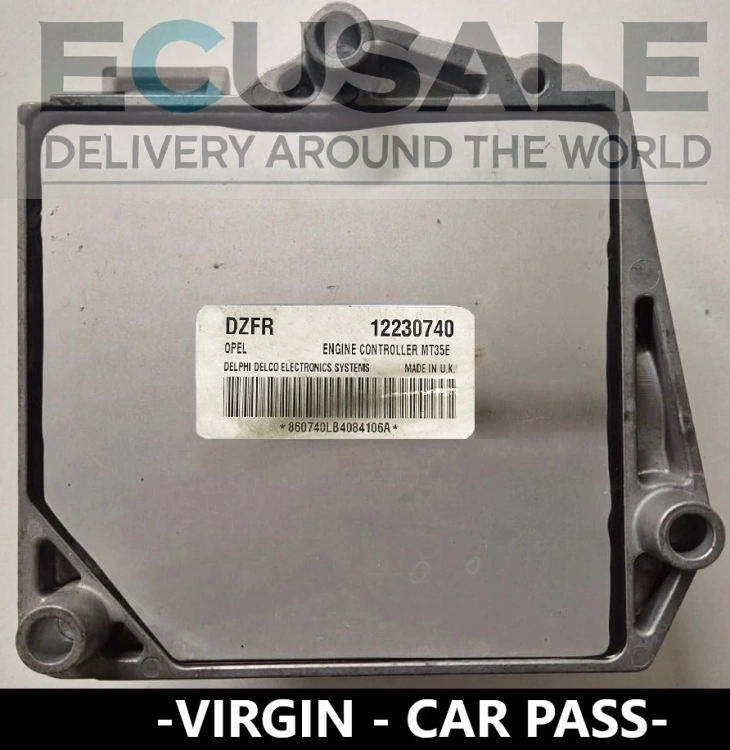 ecu VIRGIN OPEL 12230740 DZFR 1.6 16V CALCULATEUR