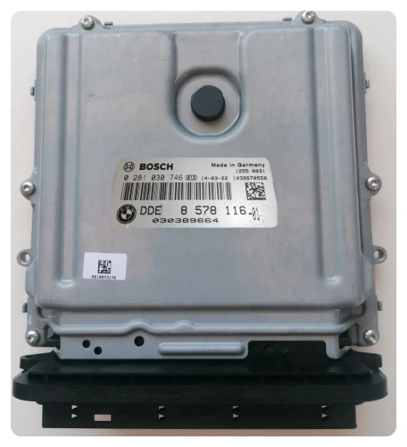 8578116 0281030746 centralina do motor BMW 3.0 Diesel DDE8578116 X5 / X6