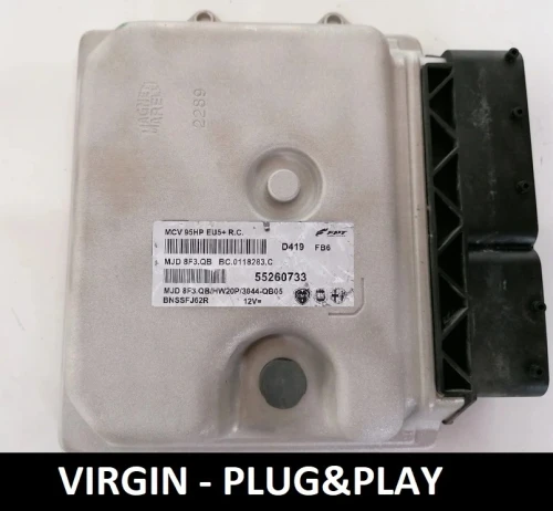 55260733 MJD 8F3.QB Motorsteuergerät Fiat Fiorino 1.3 Multijet