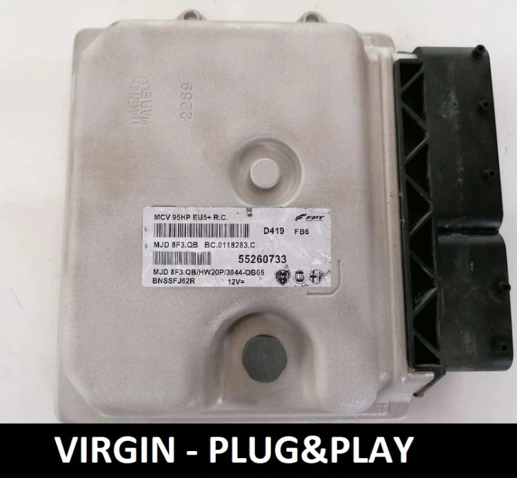 55260733 MJD 8F3.QB calculateur moteur Fiat Fiorino 1.3 Multijet