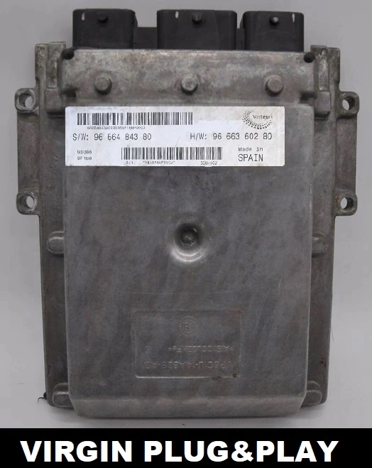 9666484380 9666360280 centralina do motor Visteon Virgin Ducato Boxer Jumper 2.2