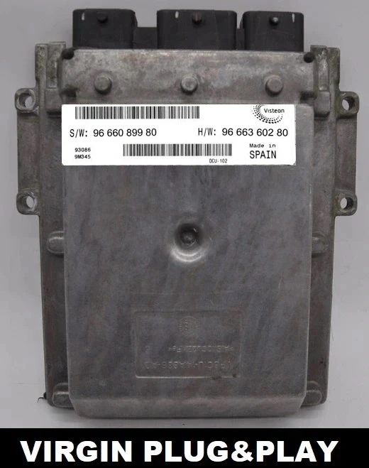 9666089980 9666360280 calculateur moteur Visteon Virgin Ducato Boxer Jumper 2.2