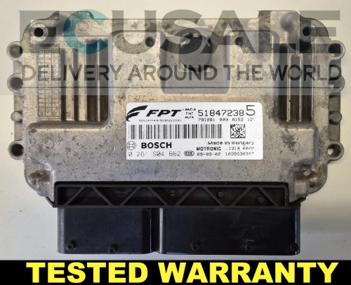 ecu 51847238 0261S04662 FIAT grande punto CALCULATEUR
