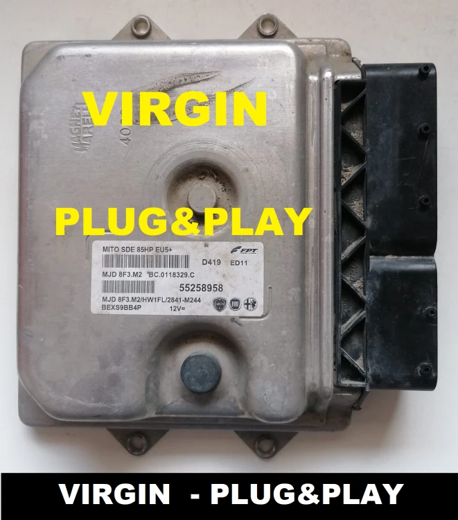 ECU 55258958 Virgin Alfa Romeo Mito 1.3 MJD8F3 centralina – vista aggiuntiva