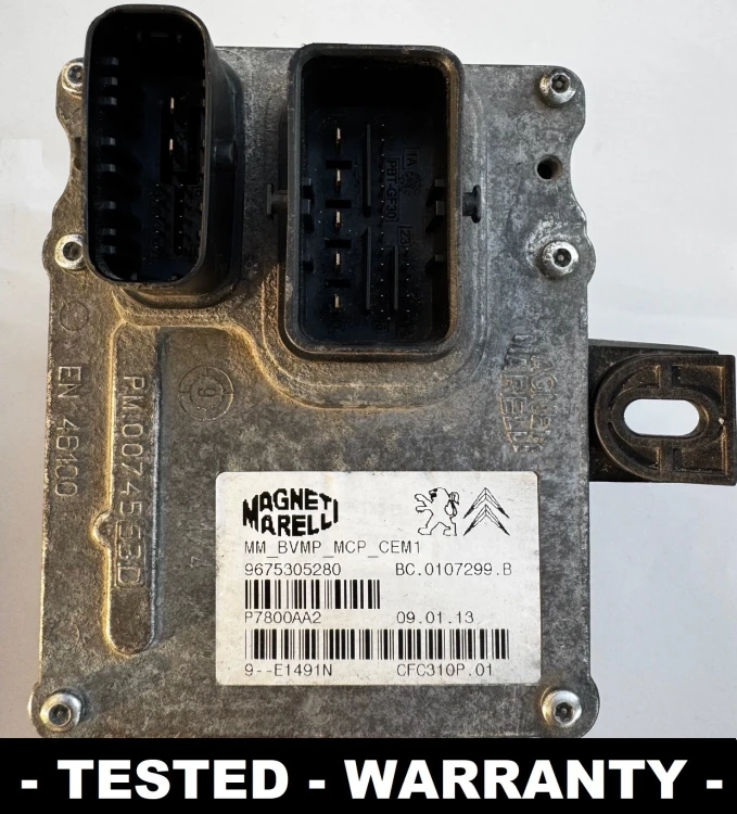 9675305280 BC0107299B centralina cambio Peugeot 508