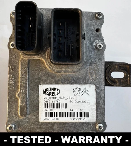 9666161780 BC0091807I sterownik skrzyni biegów Citroën C4 Grand Picasso