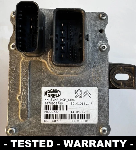 9678905780 BC0101511F calculateur de boîte de vitesses Citroën C4 Picasso