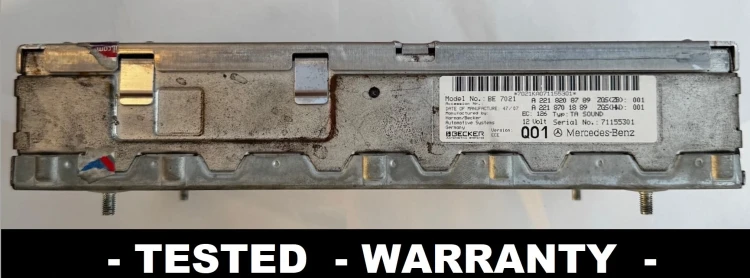 A2218208789 A2218701889 amplificateur audio Mercedes W221 Harman Kardon