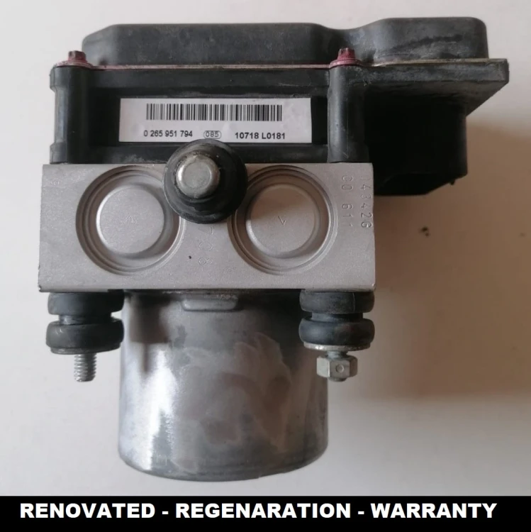 0265238098 0265951794 ABS-Pumpe mit Steuergerät Opel Meriva B – regeneriert