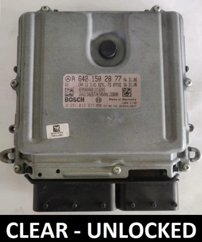 A6421502877 0281013977 sterownik silnika Mercedes-Benz 3.0 CDI OM642 Virgin
