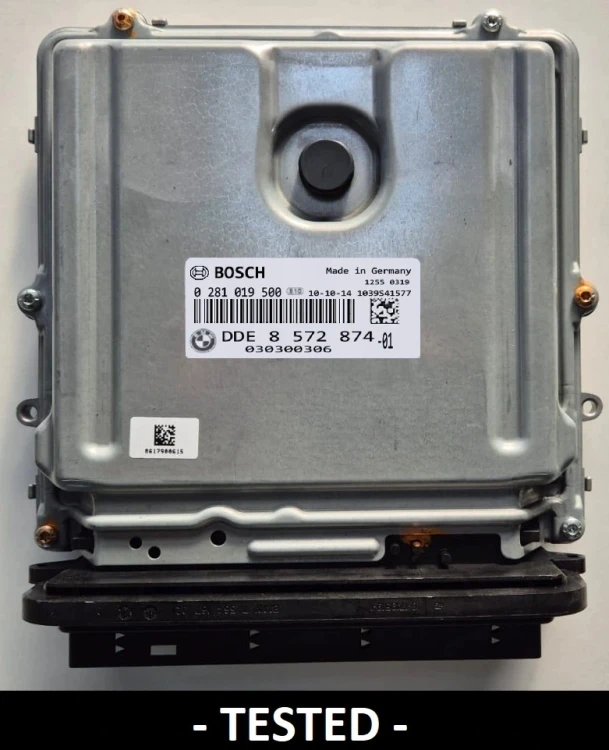 8572874 0281019500 centralina motore BMW 2.0 Diesel DDE8572874 F10 / F11 525d