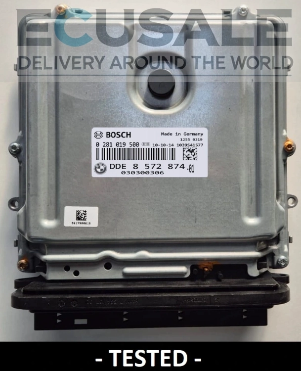 ecu BMW DDE8572874 Bosch 0281019500 2.0 Diesel Centralita