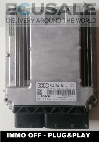 ecu Audi Q7 3.0 TDI Bosch 0281015868 4L1910401D IMMO OFF Centralita