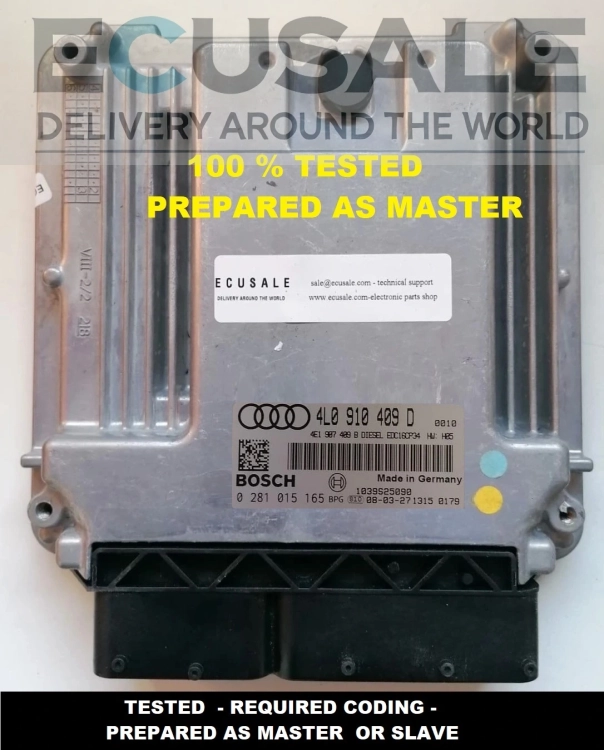 Centralita de motor  4.2 audi Q7 0281015165