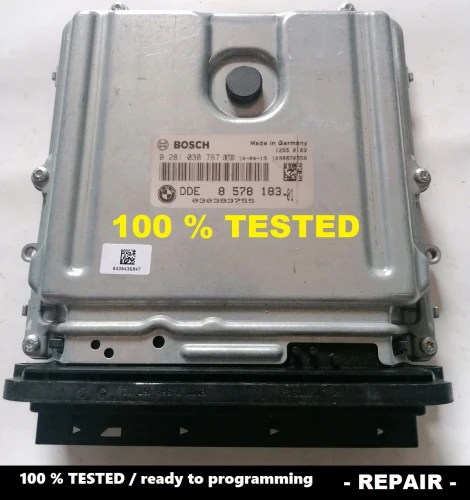 8578183 0281030767 calculateur moteur BMW 2.0 Diesel DDE8578183 F10 / F11