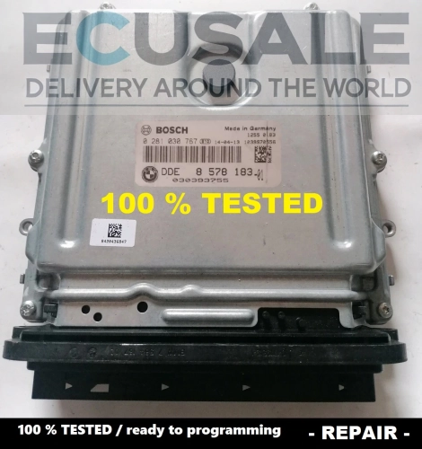 ECU BMW DDE8578183 Bosch 0281030767 Centralita