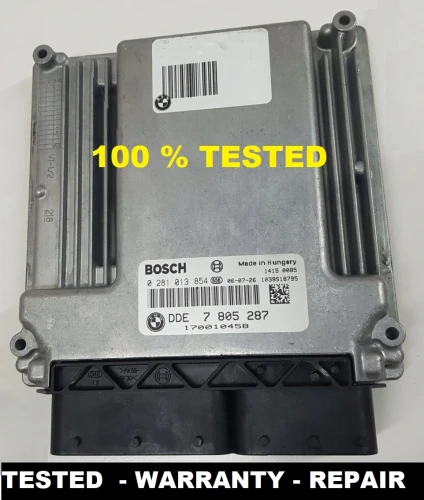 7805287 0281013854 calculateur moteur BMW 3.0 Diesel DDE7805287 335d / X3