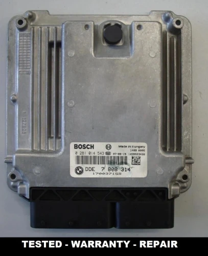 7808314 0281014543 centralina motore BMW 3.0 Diesel DDE7808314 E60 / E61 / X5 E70 / X6 E71