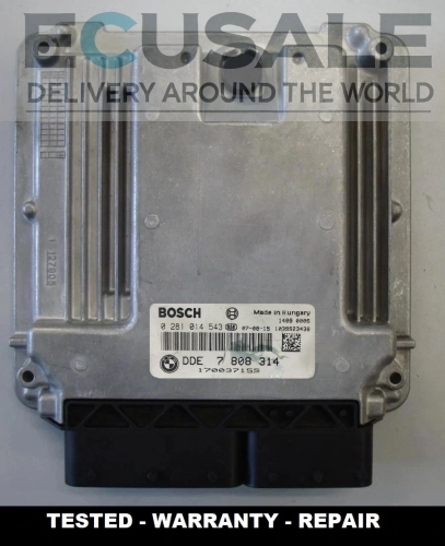 ecu 0281014543 7808314 BMW 5 E60 E61 X5 E70 X6 E71 - 3.0 D DDE7808314 Centralita
