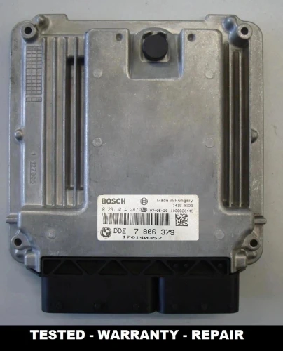 7806379 0281014287 centralina motore BMW 3.0 Diesel DDE7806379 E60 / E61 / X5 E70 / X6 E71