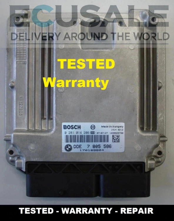 ECU Bosch 0281014206 / 7805586 – BMW X5 E70 3.0 Diesel steuergerät