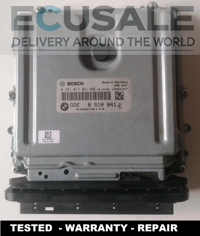 ecu BMW 3.0D DDE8510841 Bosch 0281017021 8510841 Centralita