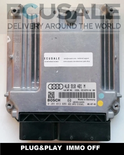 Centralita 0281013689 4l0910401 audi Q7 immo off