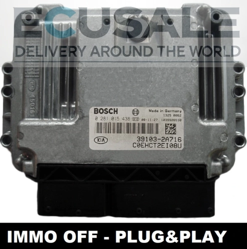 steuergerät KIA CEED 0281015438 39103-2A716