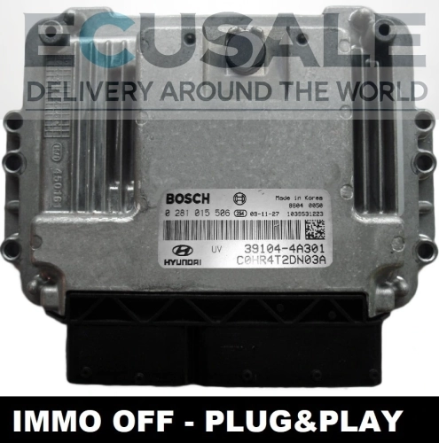 Centralita de motor Bosch EDC16C39 0281015506 39104-4A301 KIA Sportage 2.0 CRDi IMMO OFF