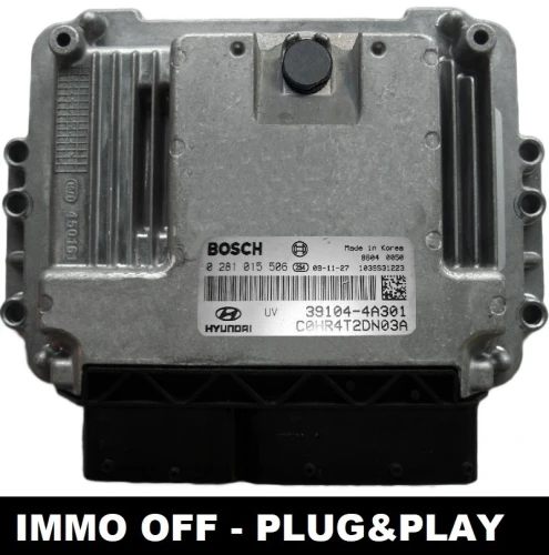 centralina motore Bosch EDC16C39 0281015506 39104-4A301 KIA Sportage 2.0 CRDi IMMO OFF