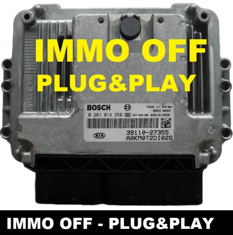 Centralina motore 0281014250 / 39110-27355 KIA Sportage Hyundai Tucson 2.0 CRDi – Plug and Play