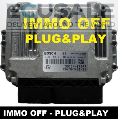 IMMO OFF steuergerät KIA SPORTAGE 2.0 CRDi 0281015371 3911427347
