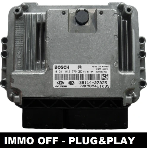 Centralina motore 0281012970 / 39114-27335 KIA Sportage Hyundai Tucson 2.0 CRDi – Plug and Play