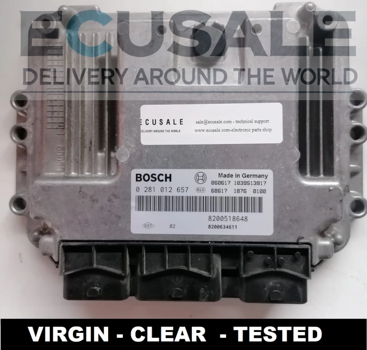 ECU 0281012657 8200518648 CALCULATEUR GRAND VITARA 1.9
