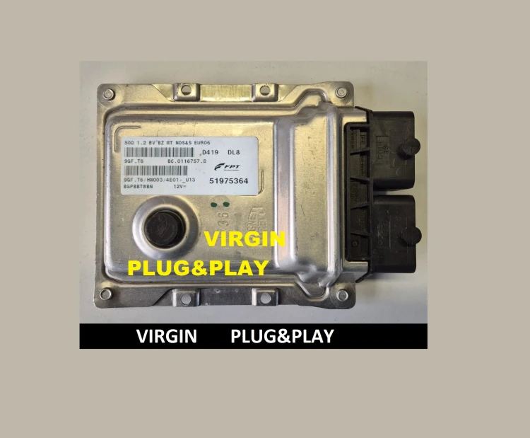 51975364 9GF.T6 centralina do motor Fiat 500 1.2 8V – vista adicional