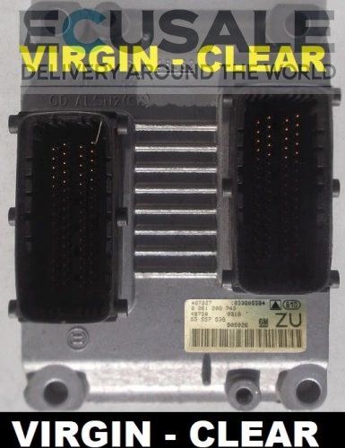 STEUERGERÄT 0261208743 55557538 VIRGIN Opel Vectra C 3.2 V6 Z32SE