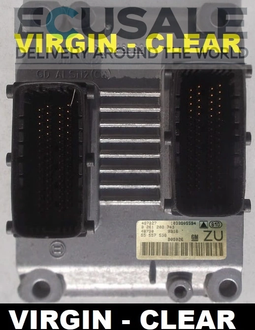 CENTRALITA DE MOTOR 0261208743 55557538 VIRGIN Opel Vectra C 3.2 V6 Z32SE