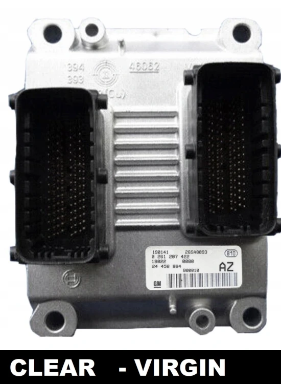 24456864 AZ 0261207422 centralina motore Bosch Opel Agila 1.0 benzina Virgin