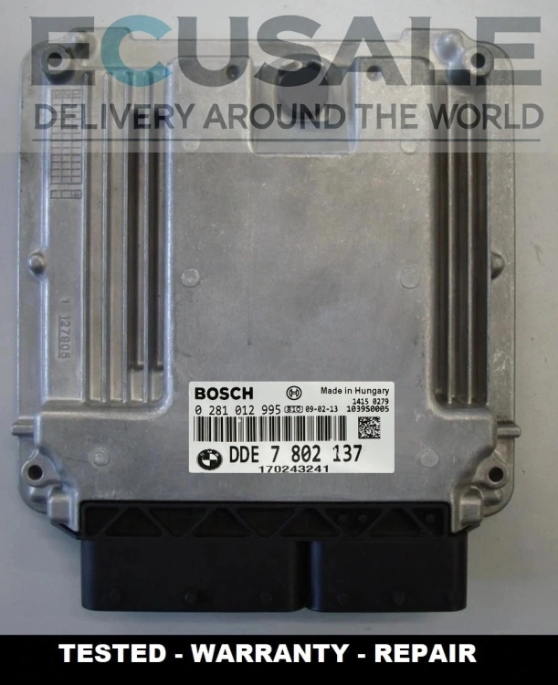 Centralita de motor BMW 0281012995 DDE7802137 3.0D E60 E61 X5 X6