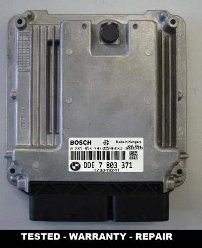 7803371 0281013597 centralina motore BMW 3.0 Diesel DDE7803371 E60 / E61 / X5 E70 / X6 E71
