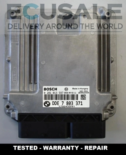 BMW 0281013597 7803371 centralina do motor  3.0D E60 E61 X5 X6