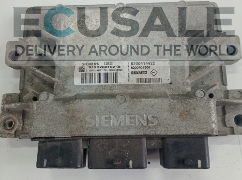 S120200102B 8200414422 centralina do motor VIRGIN RENAULT MODUS 1.2 16V