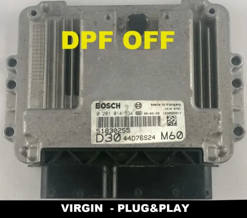 51830255 0281014734 centralina motore Bosch Fiat Ducato 3.0