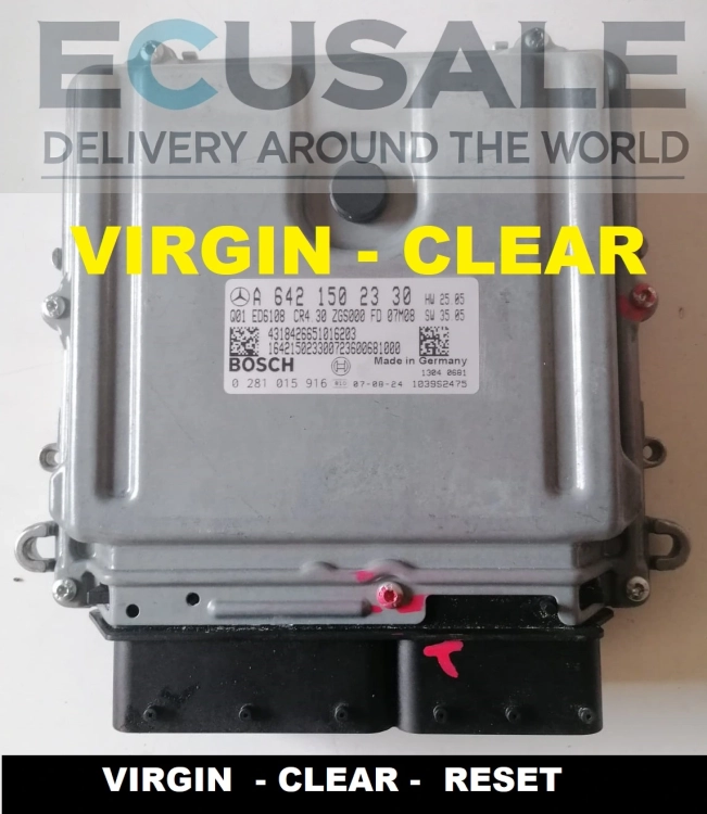 Centralita de motor Bosch 0281015916 – unidad original en versión VIRGIN para adaptación.