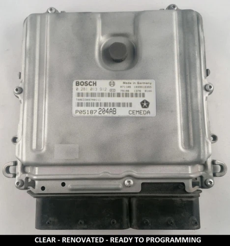 Centralina motore Jeep 3.0 CRD P05187204AB 0281013912 – centralina rigenerata in versione VIRGIN