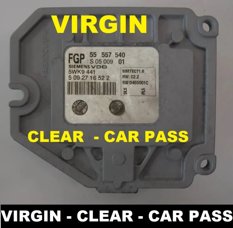 55557540 5WK9441 Motorsteuergerät Siemens Opel Vectra C / Signum 1.8 16V Virgin – weitere Ansicht